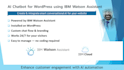 build an ai chatbot using IBM watson assistant on your wordpress website