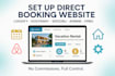 setup direct booking website by lodgify hostaway smoobu vrbo airb all pm website