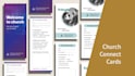 design printable church connect cards