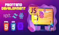 build react js next js website using shadcn and tailwind css