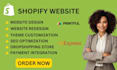 do shopify website redesign shopify ecommerce website development shopify design