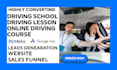 generate driving school leads online driving course latepoint learndash site