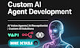 develop ai agent, custom ai agent, ai voice agent, ai receptionist services