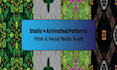 design seamless patterns and animated pattern backgrounds