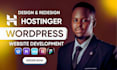 create hostinger website build hostinger website redesign hostinger website