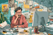 create political and editorial cartoons