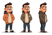 illustrate custom cartoon portrait and caricatures