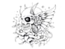 design your tattoo line art
