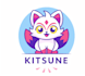 design awesome kitsune logo for your company