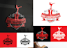 design beautiful dance studio, music logo