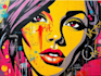 create graffiti pop art canvas designs and murals