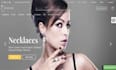 design jewelry website, fashion website on wordpress