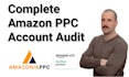 do a comprehensive amazon ppc account audit