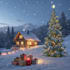 design christmas themed illustration