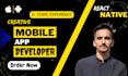 do mobile app development android and ios app development react native developer