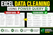 clean and transform excel data using power query