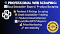 scrape ecommerce website data and deliver it in a clean PDF report