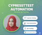 do website, app user testing  with cypress or playwright
