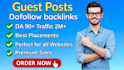 do high da90 guest post with contextual dofollow backlinks