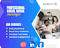 be your social media marketing manager and content creator
