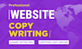 write high converting website content and landing page copy