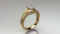 design 3d fashion rings and render it