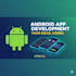 develop a professional android app using java or kotlin with clean UI