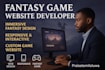 design and develop an epic fantasy game website for your rpg