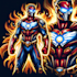 draw awesome superhero mascot character and logo