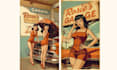 draw comic poster vintage art retro comic illustration style for advert