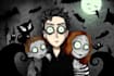 illustrate you in tim burton art style