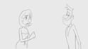 make 2d line art hand drawn animation frame by frame animation pencil sketch