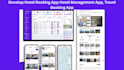 develop hotel booking app, hotel management app, travel booking app