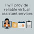 provide reliable virtuel assistant services