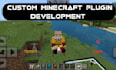 code custom minecraft plugin for paper mc, spigot,  bukkit, bedrock, smp server