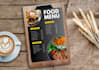 design a creative restaurant menu that stands out