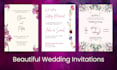 design beautiful wedding invitation
