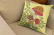 do vintage eye catching psychedelic mushroom logo