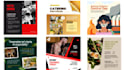 do editable canva templates and instagram post design