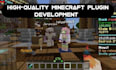 create custom minecraft plugin spigot, paper, java, bedrock, earth, smp server