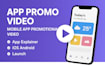 create app promo video, software demo video and app explainer vide0