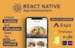 develop a professional react native mobile app
