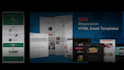 design a professional and responsive HTML email template
