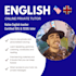 give you personalised english lessons from spanish to english