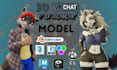 custom vrchat avatar furry vrchat anime nsfw avatar