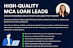 generate mca loan leads, business loan leads, and payday loan leads with a high