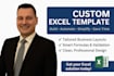 build a custom excel template tailored to your business needs