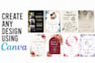 create etsy digital products store for canva digital invitation templates design