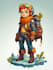 draw 2d game character illustration