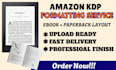 do book layout design, book formatting, kindle ebook formatting, paperback